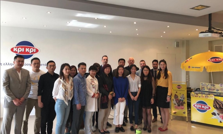 Η Κρι Κρι επεκτείνει τις εξαγωγές των παγωτών της στην Κινεζική αγορά