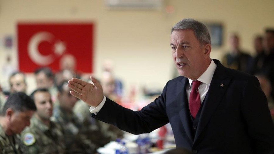 Προκαλεί ο Akar: Η πολιτική της Ελλάδας δεν έχει σχέση με το διεθνές δίκαιο και τη λογική