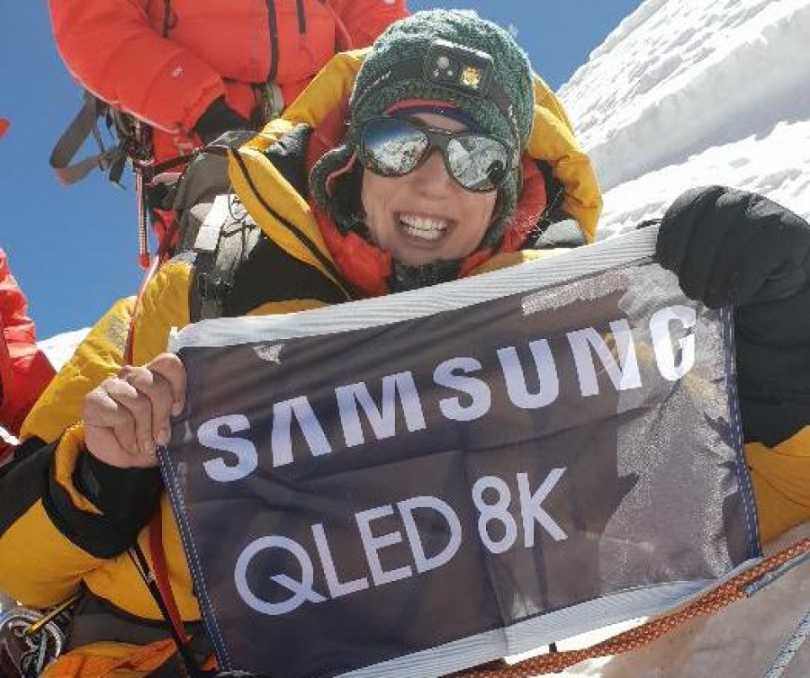 O οργανισμός A Woman Can Be ανέβασε την Samsung Electronics Hellas στο Έβερεστ