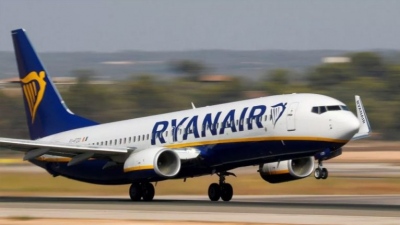 Ryanair: Πάνω απο 1 εκατ. θέσεις προς Ελλάδα για το χειμώνα