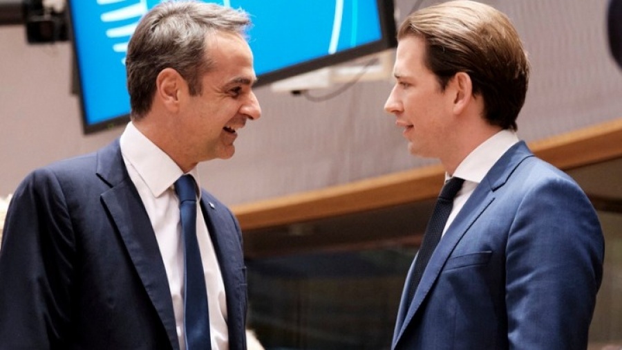 Aλληλεγγύη από Αυστρία σε Ελλάδα - Kurz: Ο Erdogan θέλει να γονατίσει την Ευρώπη - Μητσοτάκης: Πρέπει να οδηγηθούμε άμεσα σε μια αποκλιμάκωση της κρίσης