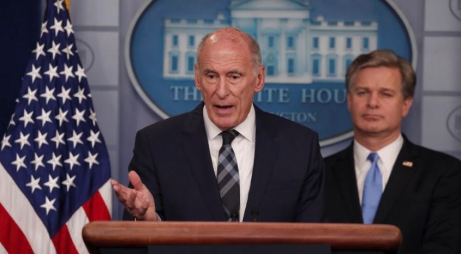 ΗΠΑ: «Διάχυτες απόπειρες» της Ρωσίας να επηρεάσει τις εκλογές για τη γερουσία τον Νοέμβριο του 2018