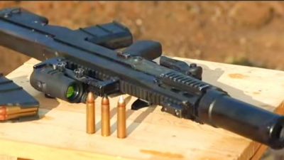 Suppressed ShAK-12 of FSB was built to penetrate walls