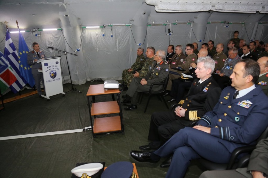 Ολοκληρώθηκε η άσκηση Διαχείρισης Κρίσεων «CPX MILEX-19» της ΕΕ στη Λάρισα