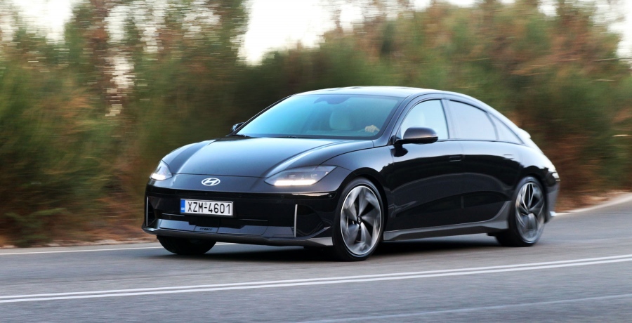 Δοκιμάζουμε το πολύ ιδιαίτερο Hyundai Ioniq 6 AWD 325 PS 77 kWh