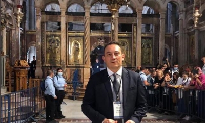 Στα Ιεροσόλυμα o Βλάσης για την τελετή αφής και παραλαβής του Αγίου Φωτός