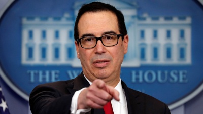 Mnuchin (ΥΠΟΙΚ ΗΠΑ): Ελπίζω σε παραγωγικές διαπραγματεύσεις με την Κίνα για το εμπόριο