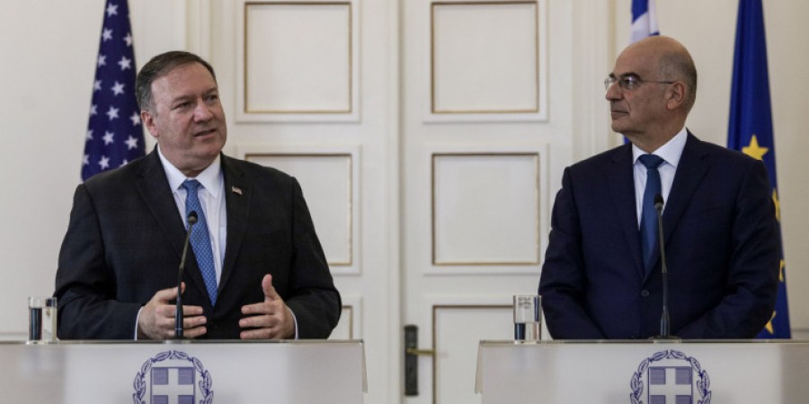 Διπλωματική αντεπίθεση από Ελλάδα για τουρκικές προκλήσεις - Συνάντηση Δένδια με Pompeo και έκτακτο Συμβούλιο Εξωτερικών Υποθέσεων της ΕΕ στις 14/8
