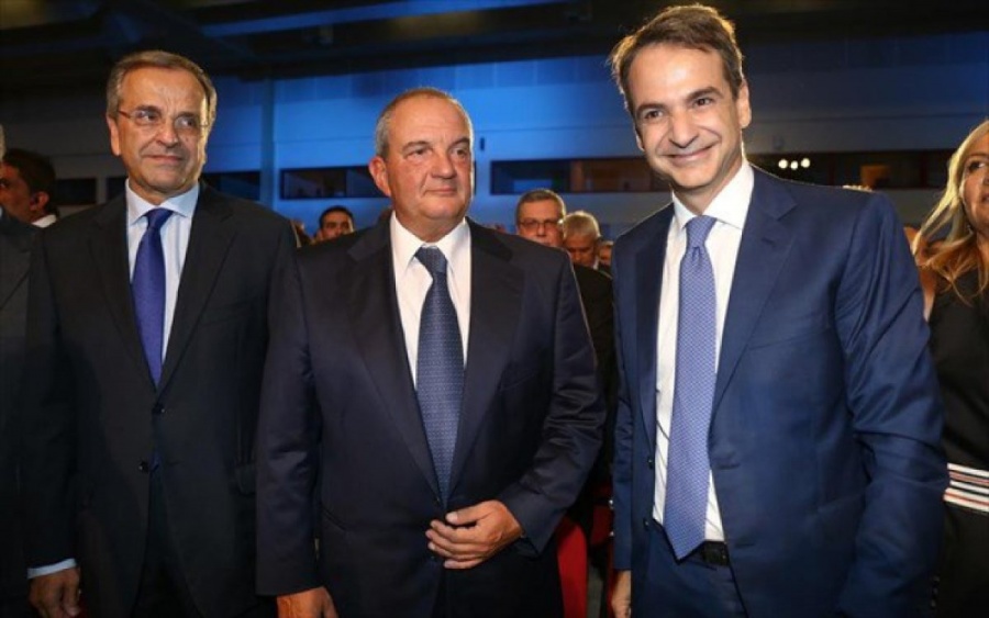 Συναντήσεις Μητσοτάκη με τους πρώην πρωθυπουργούς Αντ. Σαμαρά και Κ. Καραμανλή