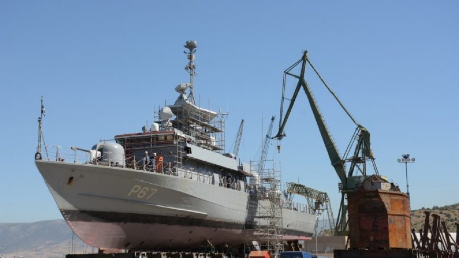 Ενεργοποιήθηκαν διαδικασίες στο πρόγραμμα ναυπήγησης της πυραυλακάτου Νο 6 στα ναυπηγεία Ελευσίνας