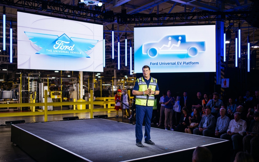 Η Ford ετοιμάζει νέα ηλεκτρικά από το 2027 με την πλατφόρμα Universal EV