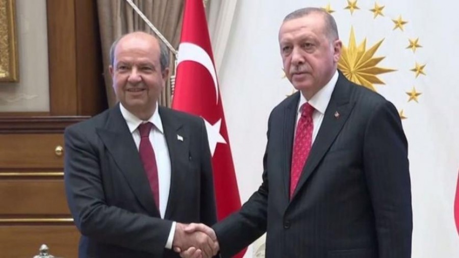 Κύπρος: Ο Tatar ευχαρίστησε τον Erdogan και εξέφρασε πίστη στην Τουρκία