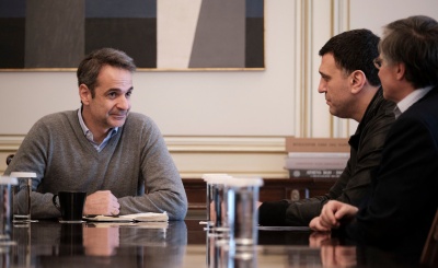 Σύσκεψη στο Μαξίμου για τον κορωνοϊό - Τι ανέφερε ο Μητσοτάκης