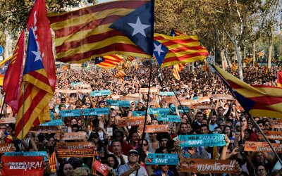Μειώνεται η διάθεση για ανεξαρτησία στην Καταλονία – Υπέρ τάσσεται μόλις το 24%
