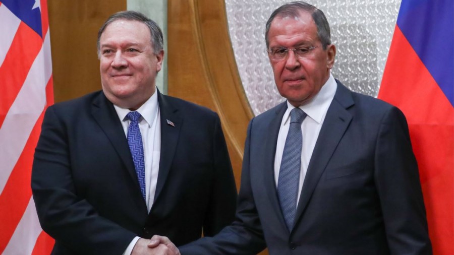 Συνομιλία Pompeo (ΗΠΑ) – Lavrov (Ρωσία) για σύνοδο των ηγετών των πέντε μόνιμων μελών του Συμβουλίου Ασφαλείας του ΟΗΕ
