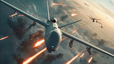 Western Ukraine plunged into firestorm by Russian Zircon and Kalibr strikes, Poland on full alert as fighters scramble and airspace shuts down