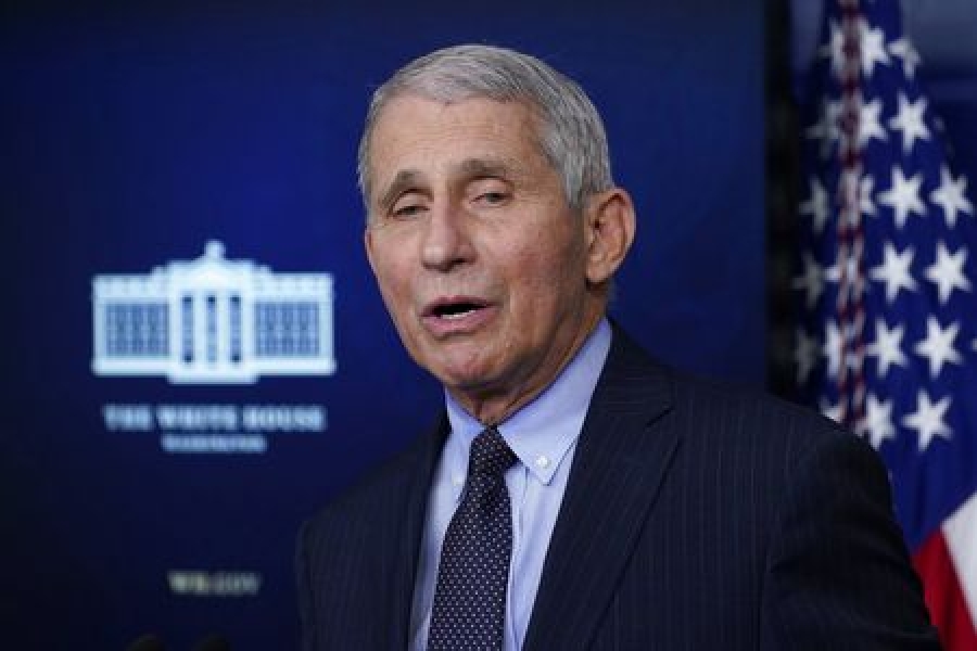 Fauci (επιδημιολόγος ΗΠΑ): Εγώ θα έκανα το εμβόλιο της Johnson & Johnson