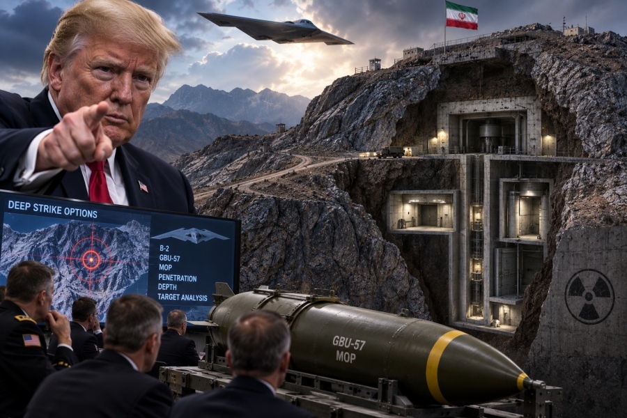 Trump playing with... nuclear devastation – What satellite revealed about Iran's new nuclear facility
