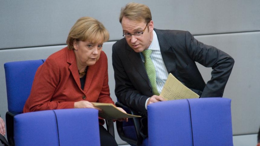 Στο χείλος της ύφεσης η Γερμανία - Δεν χρειάζονται μέτρα διαμηνύει η Merkel παρά τις προειδοποιήσεις Weidmann και αναλυτών