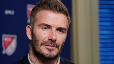 Ο Beckham παραχώρησε το instagram του σε Ουκρανή γιατρό που βοηθάει γυναίκες να γεννήσουν στο Χάρκοβο