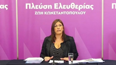 Ζ. Κωνσταντοπούλου (Πλεύση Ελευθερίας) από τη ΔΕΘ: Η πραγματική αξιωματική αντιπολίτευση ... είμαστε εμείς