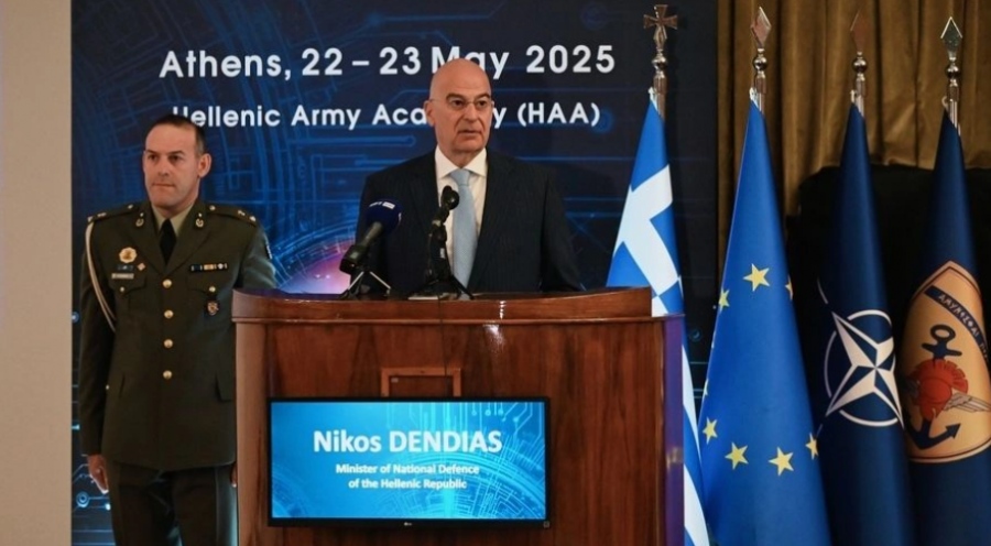 Δένδιας: Κομβικός παράγοντας η τεχνητή νοημοσύνη στον αμυντικό σχεδιασμό της Ελλάδας