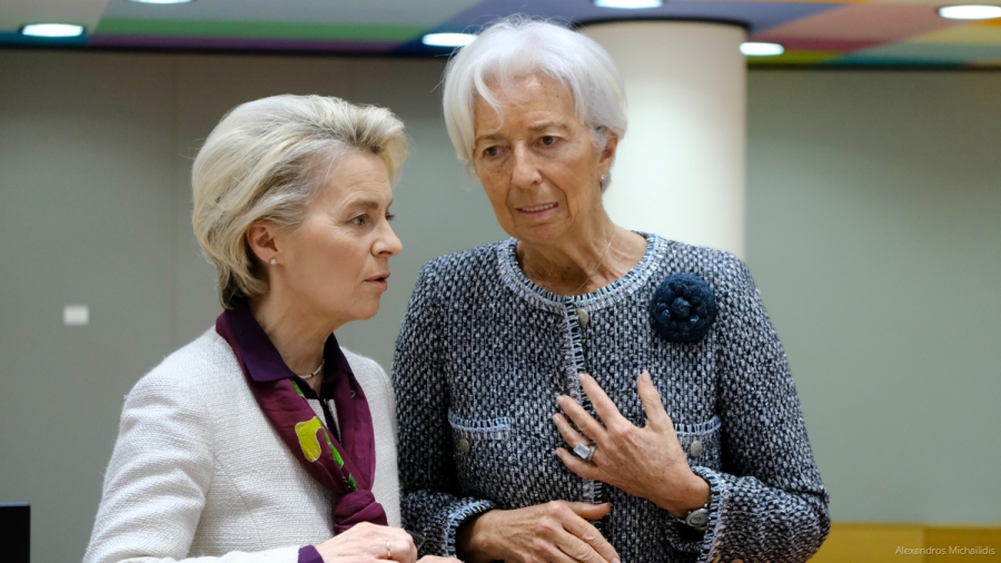 Η Lagarde διαβεβαιώνει τους ηγέτες της ΕΕ: Ισχυρές οι τράπεζες, έτοιμη να παρέμβει η ΕΚΤ