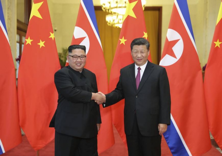 Kim και Xi Jinping συμφώνησαν να ενισχύσουν τη στρατηγική συνεργασία Κίνας – Β. Κορέας