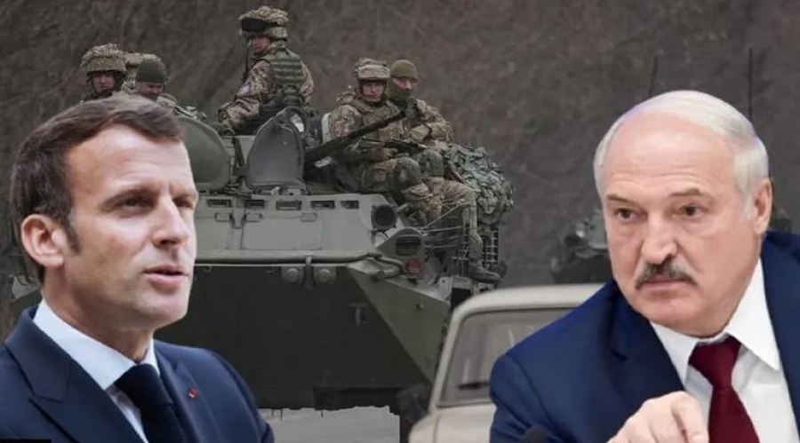 Ουκρανία: Ο Macron ζήτησε από τον Lukashenko την «απόσυρση των ρωσικών στρατευμάτων από τη Λευκορωσία»