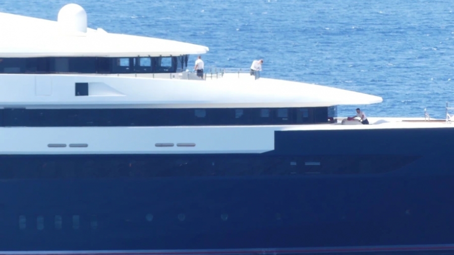 Έφτασε στην Σκιάθο η υπερπολυτελής γιοτ Καναδού δισεκατομμυριούχου - Κοστίζει 160 εκατ. δολ