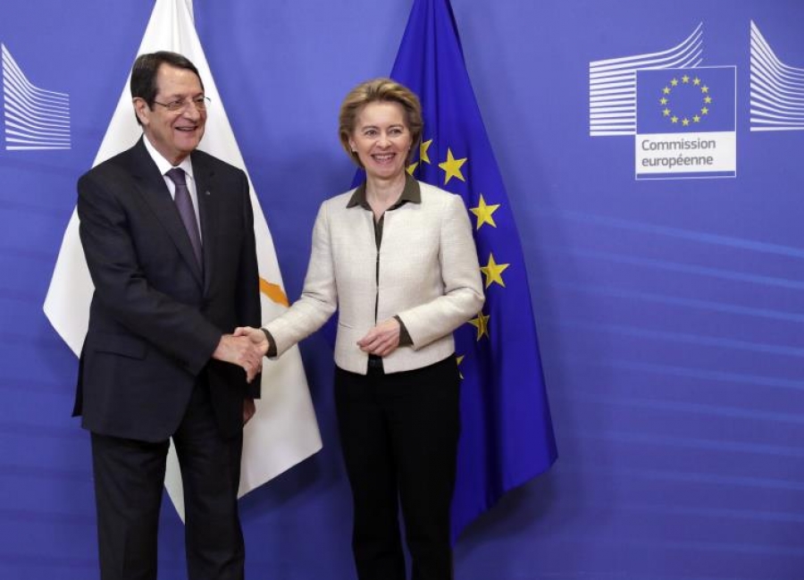 Επικοινωνία Αναστασιάδη - Der Leyen για το Κυπριακό και την άτυπη διάσκεψη του ΟΗΕ