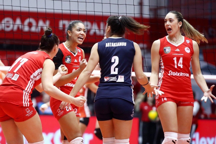 Θρυλική πρόκριση στα playoffs του CEV Champions League για τις γυναίκες του Ολυμπιακού