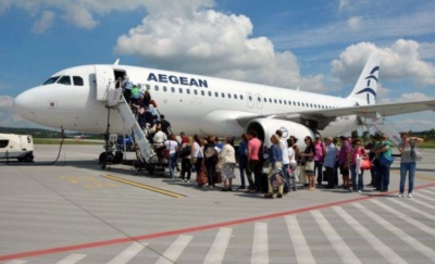 Σημαντική συνεισφορά της AEGEAN στην επέκταση της τουριστικής περιόδου - Άνοδος +11% στην επιβατική κίνηση εξωτερικού σε Αθήνα