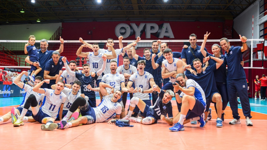 Ισοπέδωσε και τα Σκόπια η Εθνική αντρών – Πρώτη και αήττητη στα τελικά του Ευρωβόλεϊ 2026