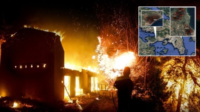 Ελληνικός Διαστημικός Οργανισμός: Καταγραφή εστιών πυρκαγιάς από διεθνείς δορυφορικές βάσεις δεδομένων