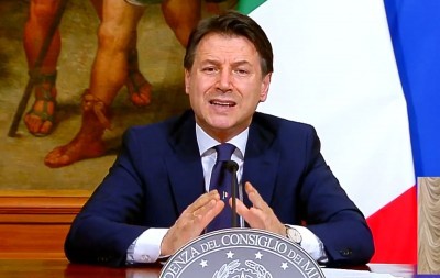 Conte (Ιταλία): Απαγόρευση μετακίνησης μεταξύ των περιφερειών μεταξύ 21 Δεκεμβρίου - 6 Ιανουαρίου