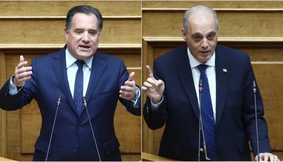 Κόλαση στη Βουλή για τους μετανάστες - Καβγάς Γεωργιάδη – Βελόπουλου