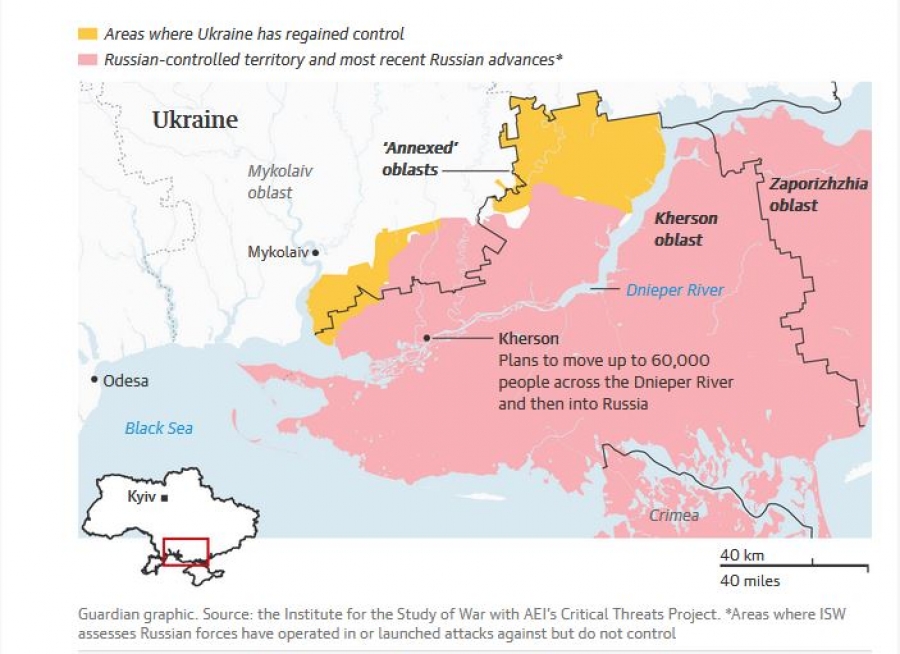 Το πολιτικό φιάσκο στην Βρετανία και οι... εκλογές στις 8/11 στις ΗΠΑ θα πλήξουν την Ουκρανία που αποτυγχάνει στην Kherson