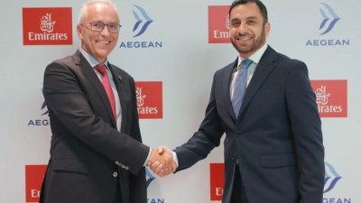 Επεκτείνεται η συνεργασία AEGEAN – Emirates: Προστίθεται το δρομολόγιο Αθήνα – Νέα Υόρκη