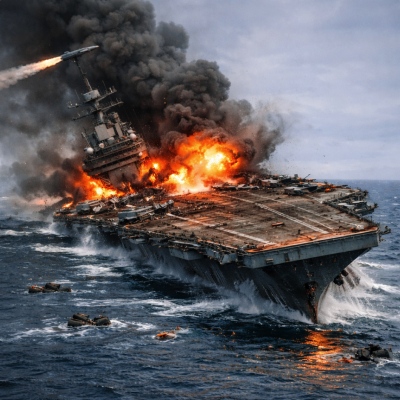 Το εφιαλτικό σενάριο ενός χτυπήματος σε αμερικανικό αεροπλανοφόρο, μπαίνουμε στο δρόμο χωρίς επιστροφή