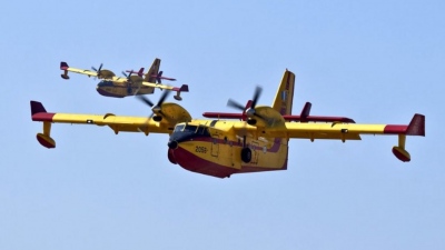 Πυρκαγιά στο Αρχοντικό της Ανατολικής Μάνης - Και 4 εναέρια μέσα στην κατάσβεση