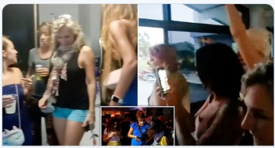 Τους συνέλαβαν για παραβίαση των μέτρων κορωνοϊού αλλά συνέχισαν το πάρτι στο αστυνομικό τμήμα