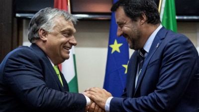 Salvini: Αν η αριστερά κερδίσει, η ΕΕ θα γίνει ισλαμικό χαλιφάτο - Προς συμμαχία με Orban