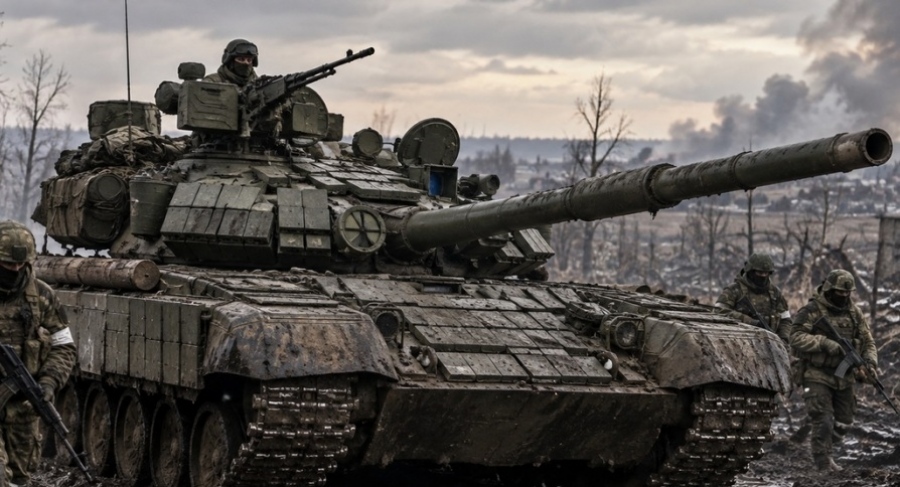 Legendary Soviet T-64 battle tank suddenly appears on Ukraine battlefield