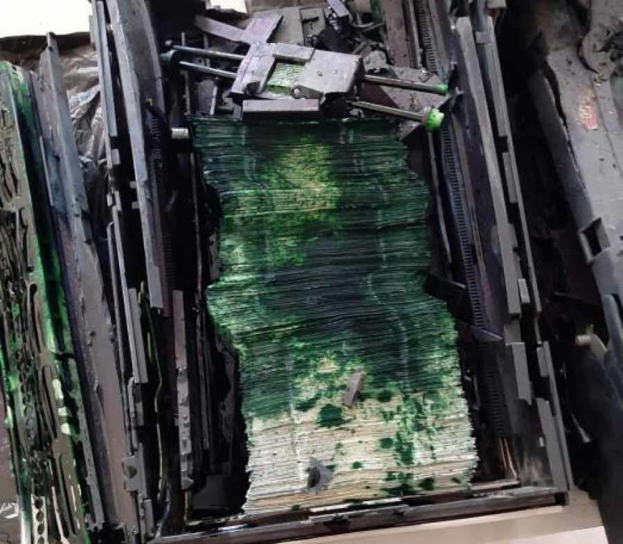 Πράσινα με ανεξίτηλη μπογιά χαρτονομίσματα  για τους ληστές των ΑΤΜ - Έξυπνο σύστημα αχρήστευσης τραπεζογραμματίων