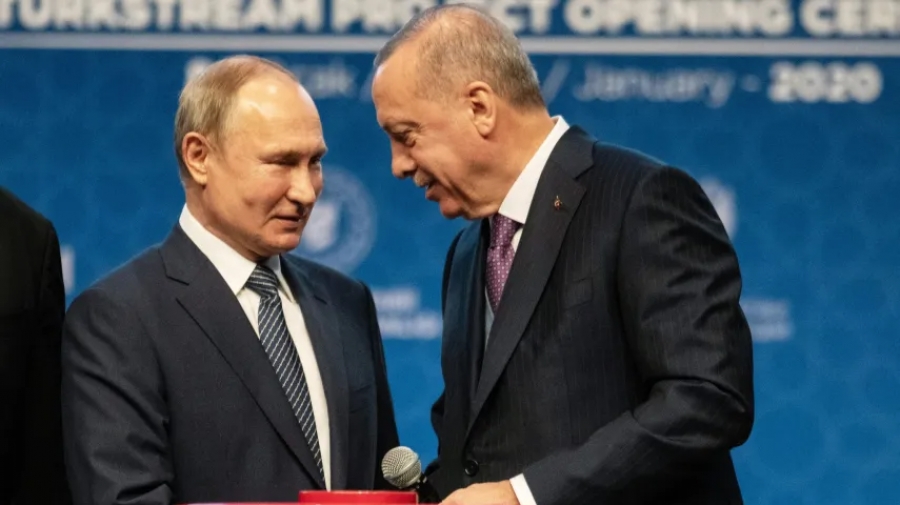 Ρωσία και Τουρκία μετέτρεψαν μέρος των πληρωμών για τις προμήθειες ρωσικού φυσικού αερίου σε ρούβλια