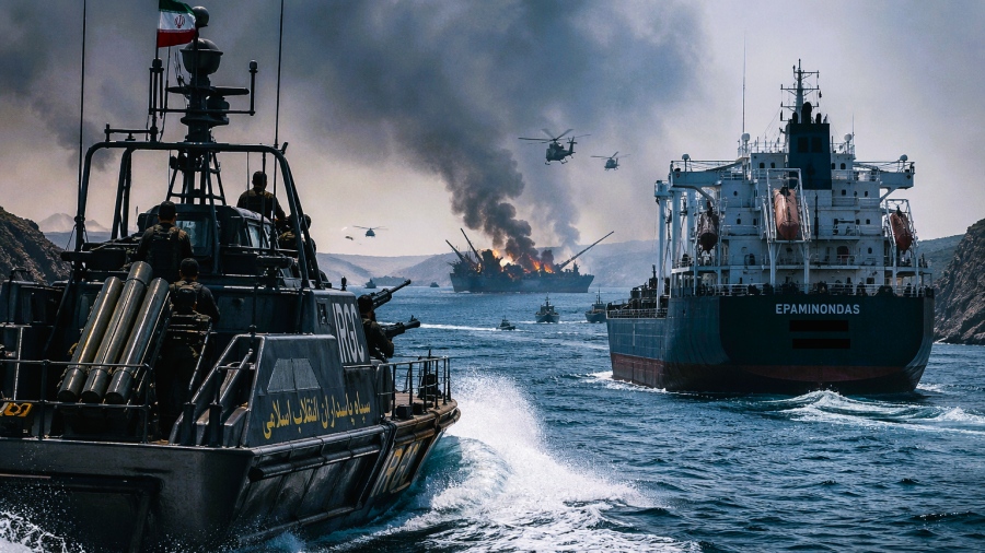 «Σφαγή» στο Hormuz – Μήνυμα σοκ από IRGC για πυρά και κατασχέσεις πλοίων, επίθεση στο «Εpaminondas» του Γιουρούκου «Σφαγή» στο Hormuz – Μήνυμα σοκ από IRGC για πυρά και κατασχέσεις πλοίων, επίθεση στο «Εpaminondas» του Γιουρούκου