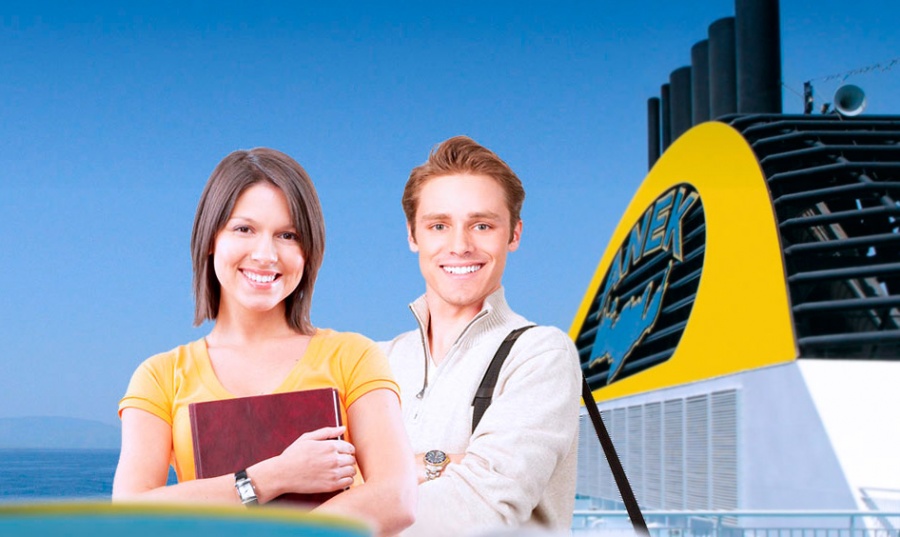 ANEK Lines: Έκπτωση 50% σε νέους φοιτητές και στις οικογένειές τους