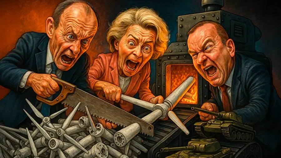 Η Γερμανία δημιουργεί το 4ο Ράιχ - Θάβουν την πράσινη ανάπτυξη για να αναστήσουν οικονομία Πολέμου