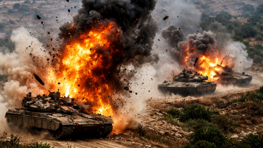 Ενέδρα χάους: Η Hezbollah ανατίναξε 4 Merkava στην Taybeh - 1 νεκρός και 4 τραυματίες για τις IDF